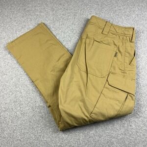 VIKTOS Pants Mens 34x30 Wartorn Khaki Ripstop Tactical Double Knee Utility Cargo